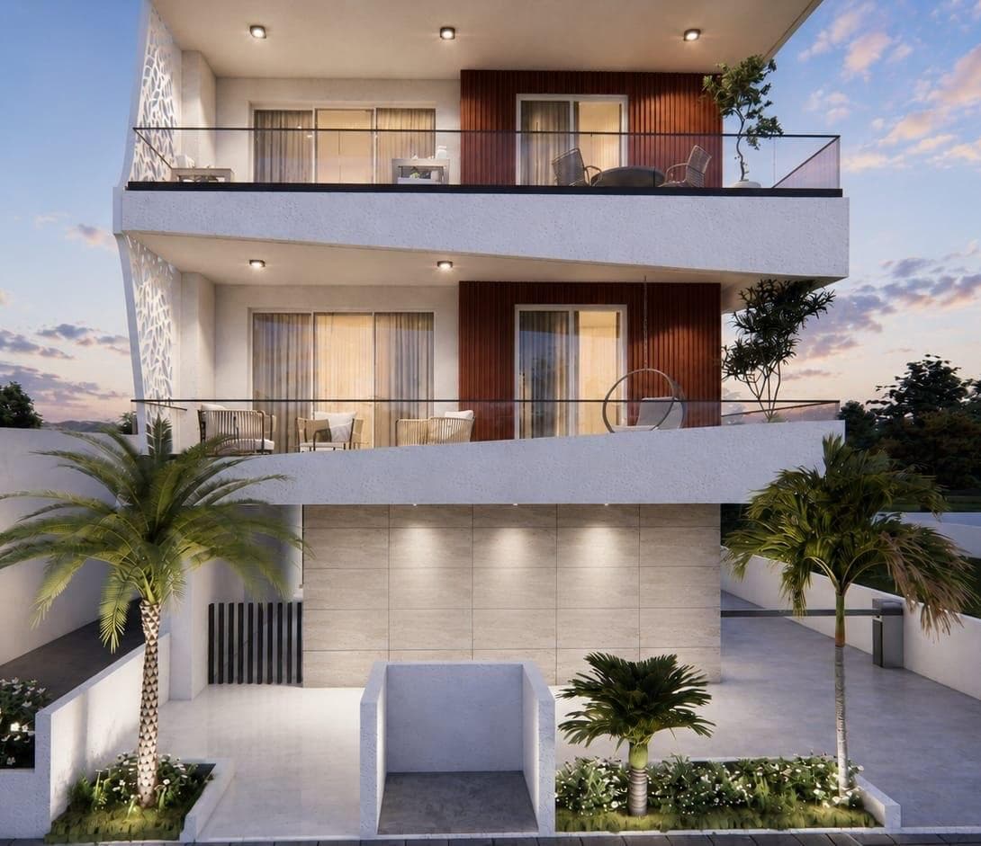2-bedrooms apartments in Larnaca, Cyprus.