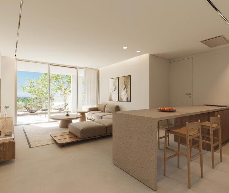 2-bedrooms apartments in Larnaca, Cyprus.