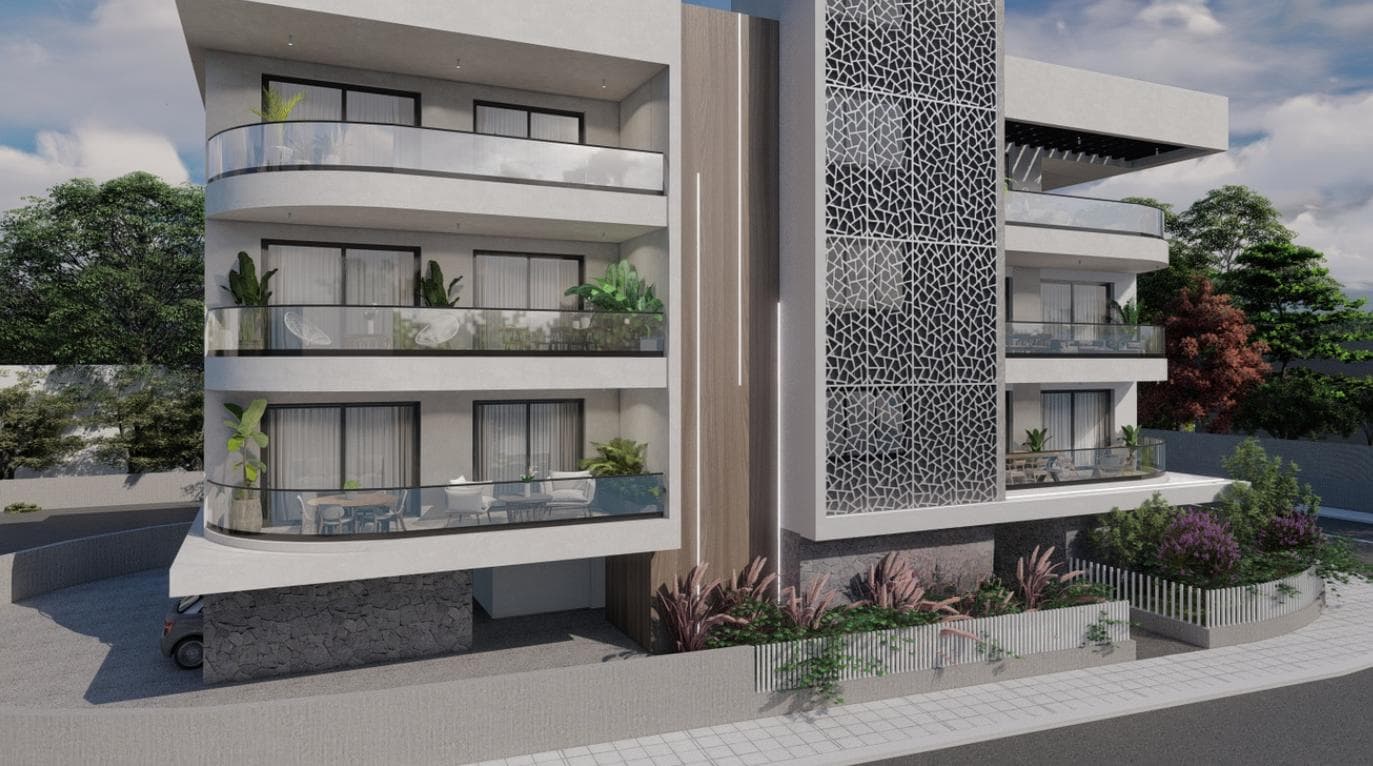 2-bedrooms apartments in Nicosia, Cyprus.