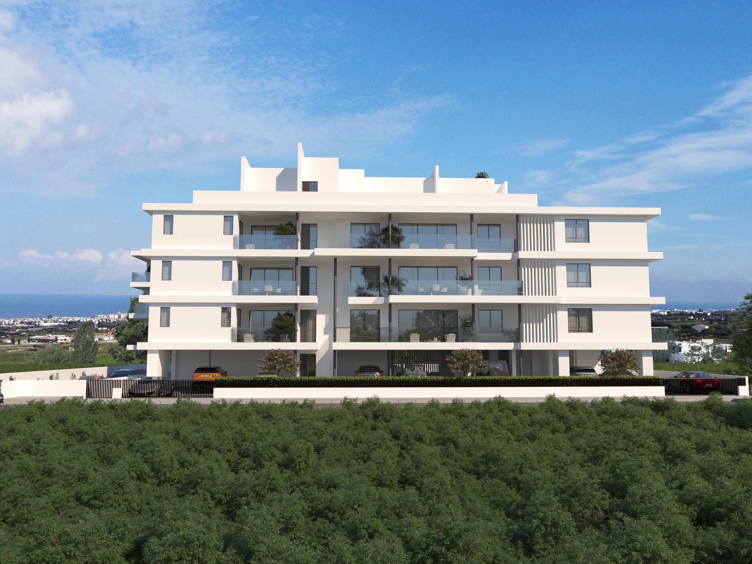 2-bedrooms apartments in Famagusta, Cyprus.