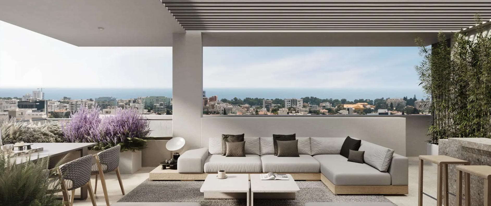 2-bedrooms apartments in Limassol, Cyprus.
