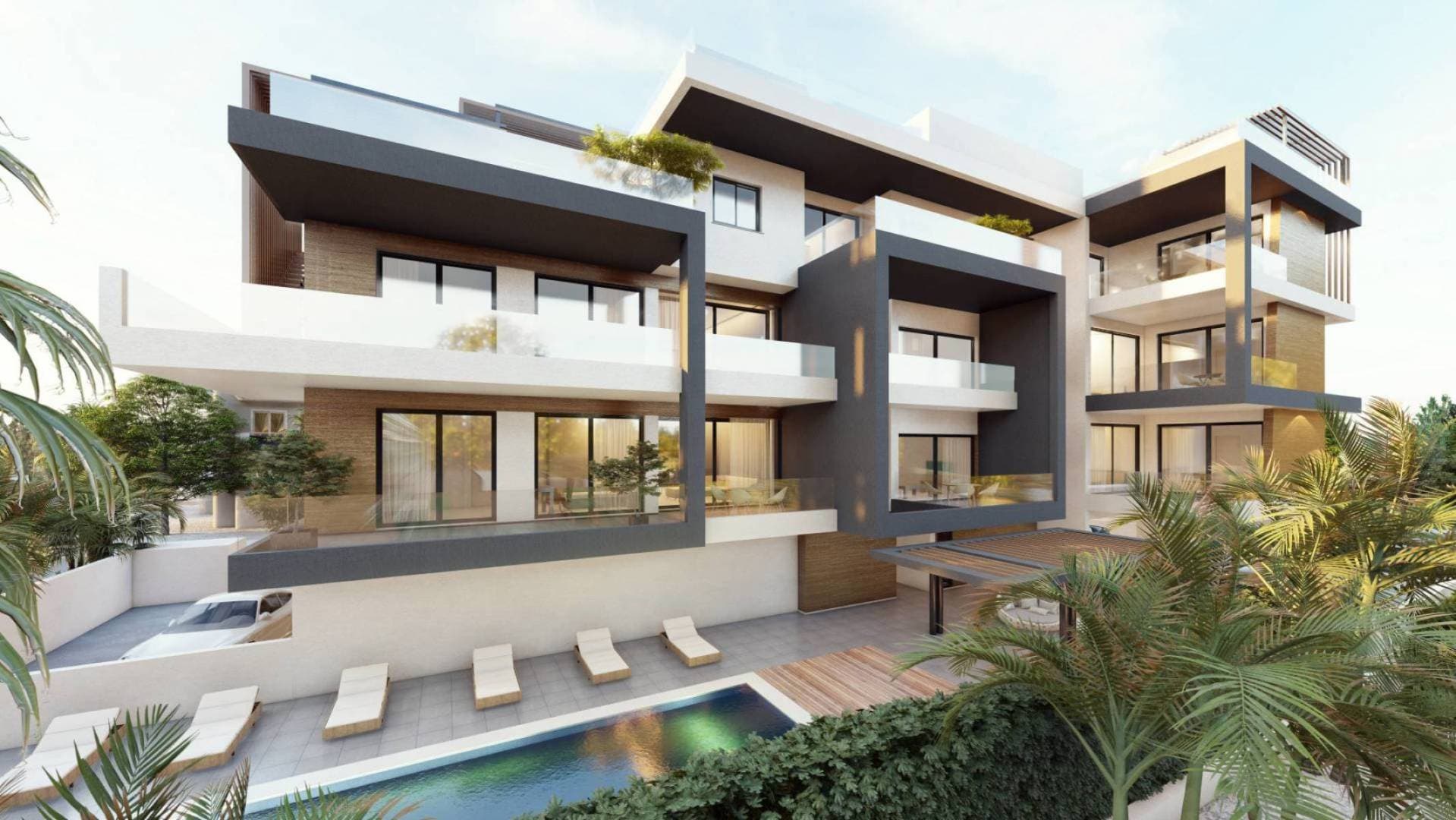 4-bedrooms apartments in Limassol, Cyprus.