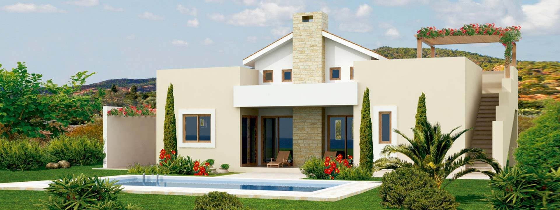 3-bedrooms house in Limassol, Cyprus.