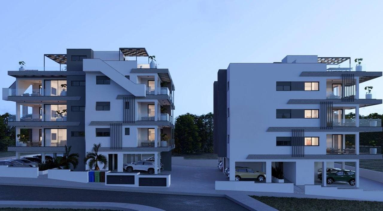 2-bedrooms apartments in Limassol, Cyprus.