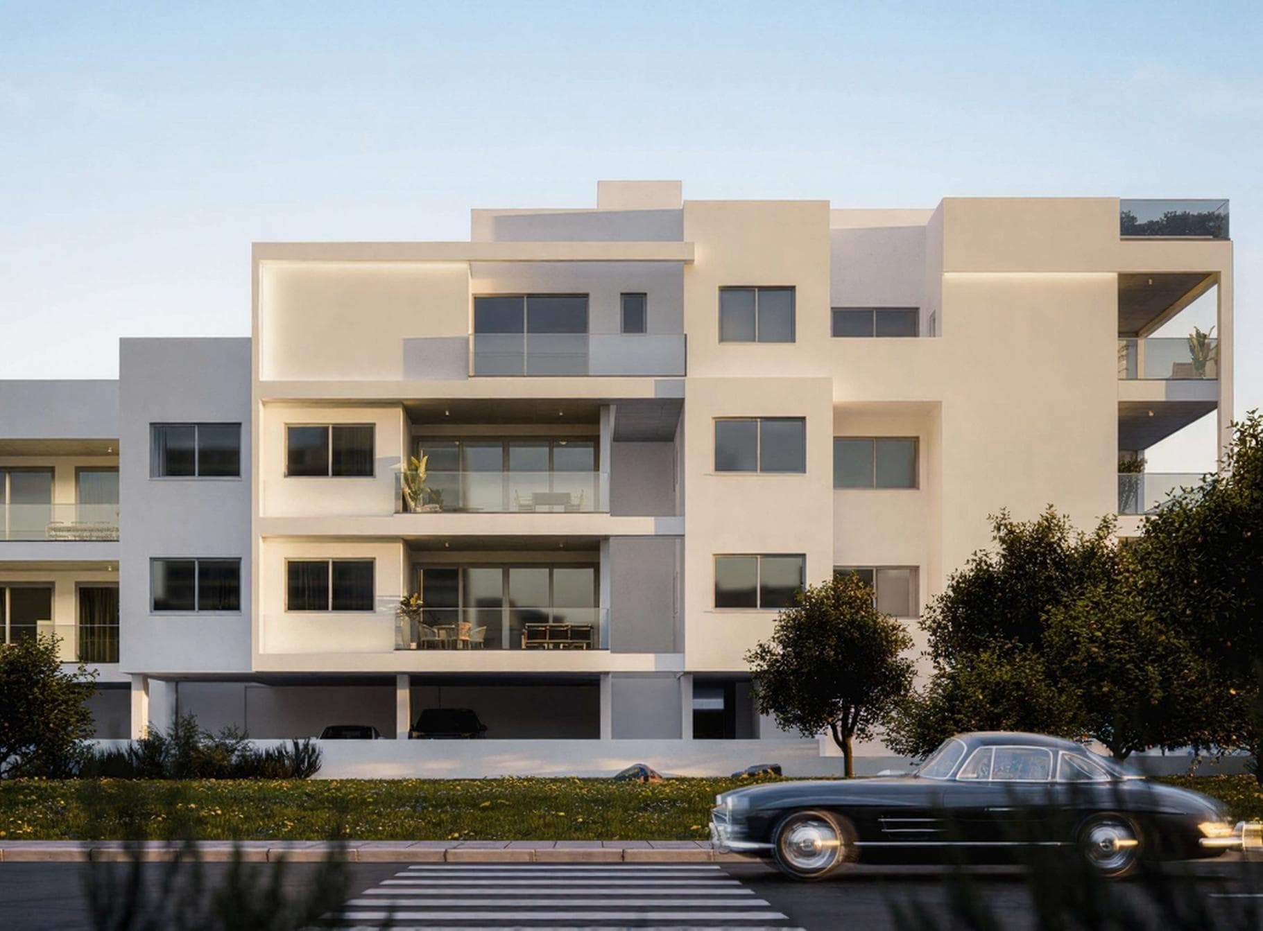 2-bedrooms apartments in Limassol, Cyprus.