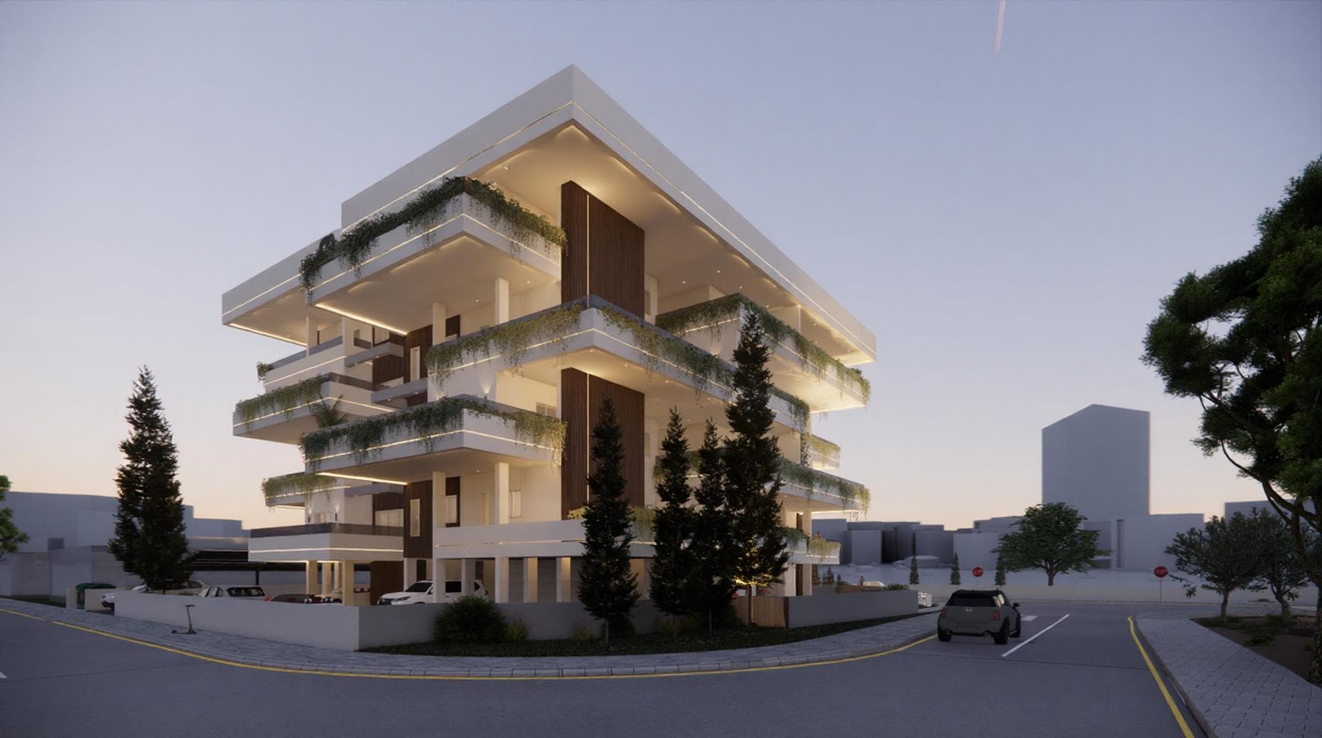 2-bedrooms apartments in Nicosia, Cyprus.