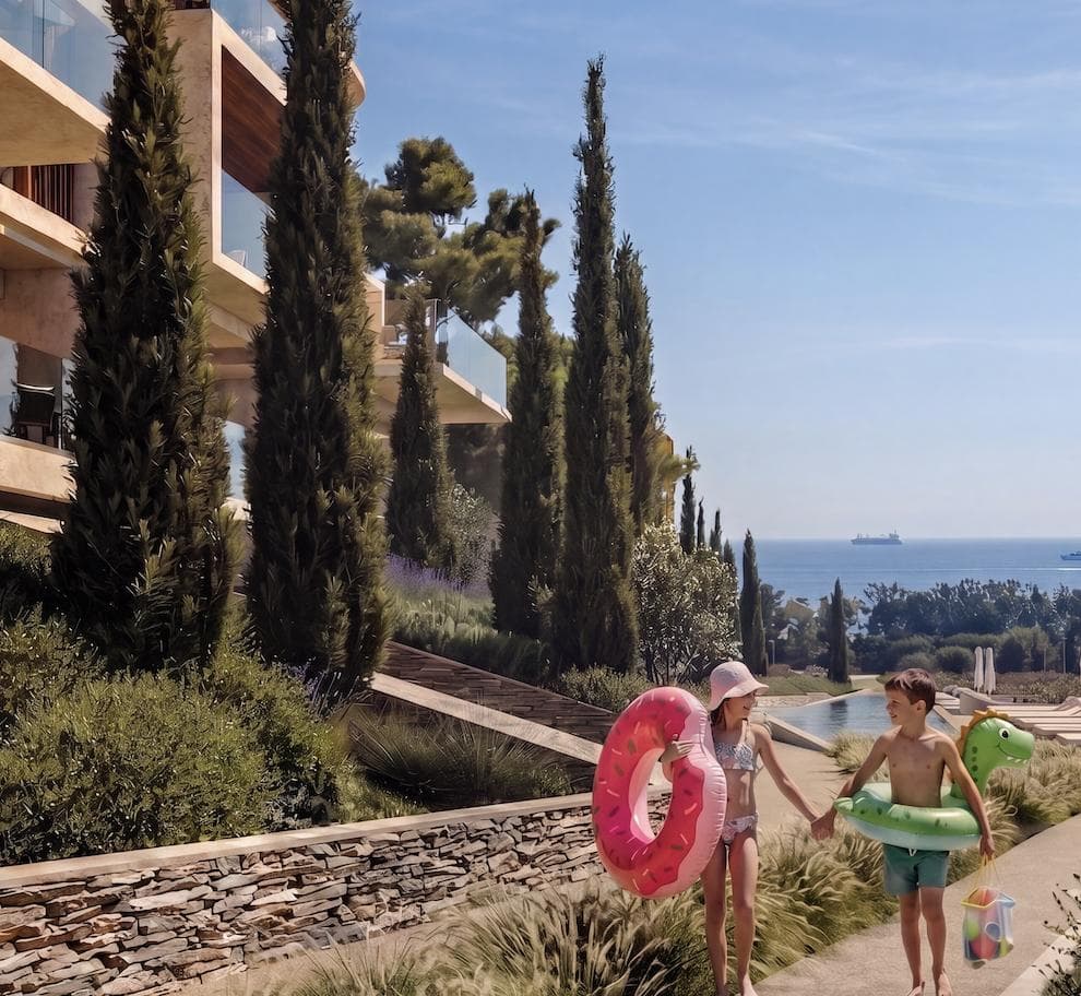 2-bedrooms apartments in Paphos, Cyprus.