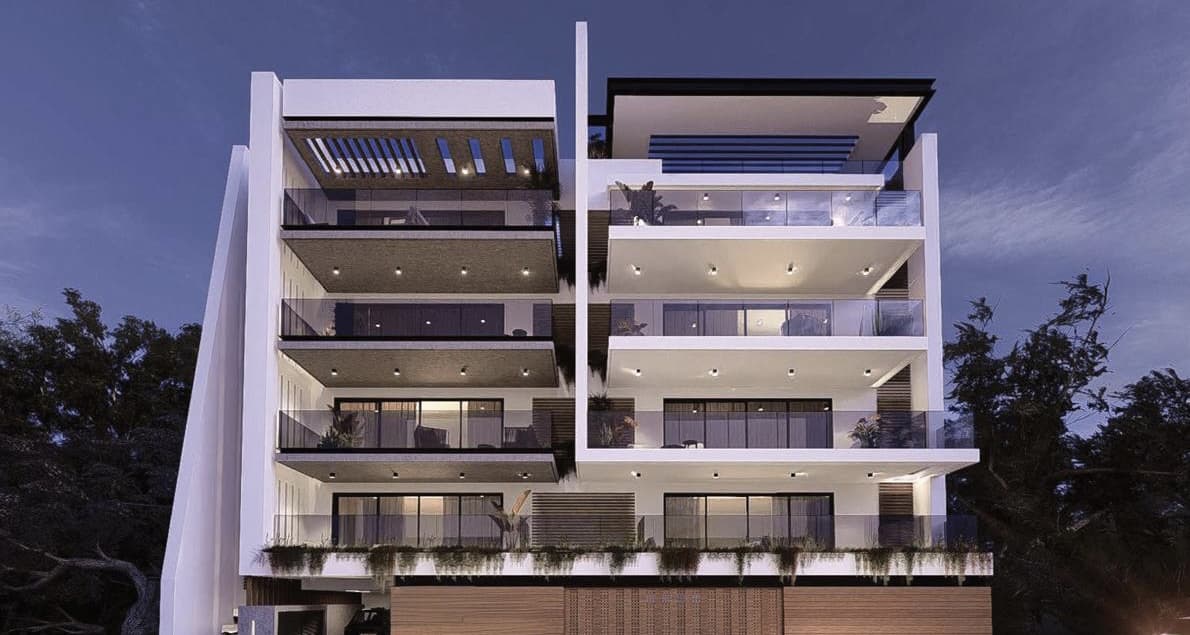 2-bedrooms apartments in Larnaca, Cyprus.