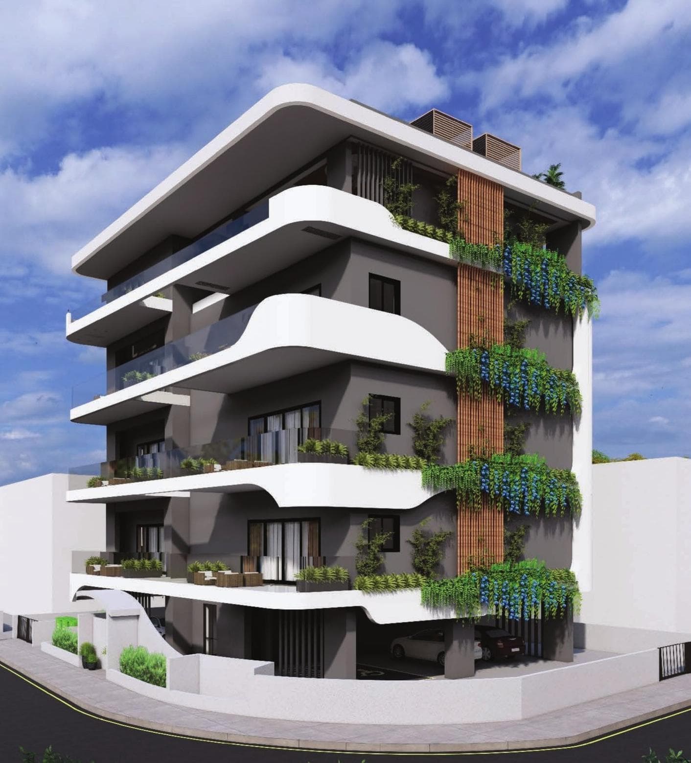 2-bedrooms apartments in Limassol, Cyprus.