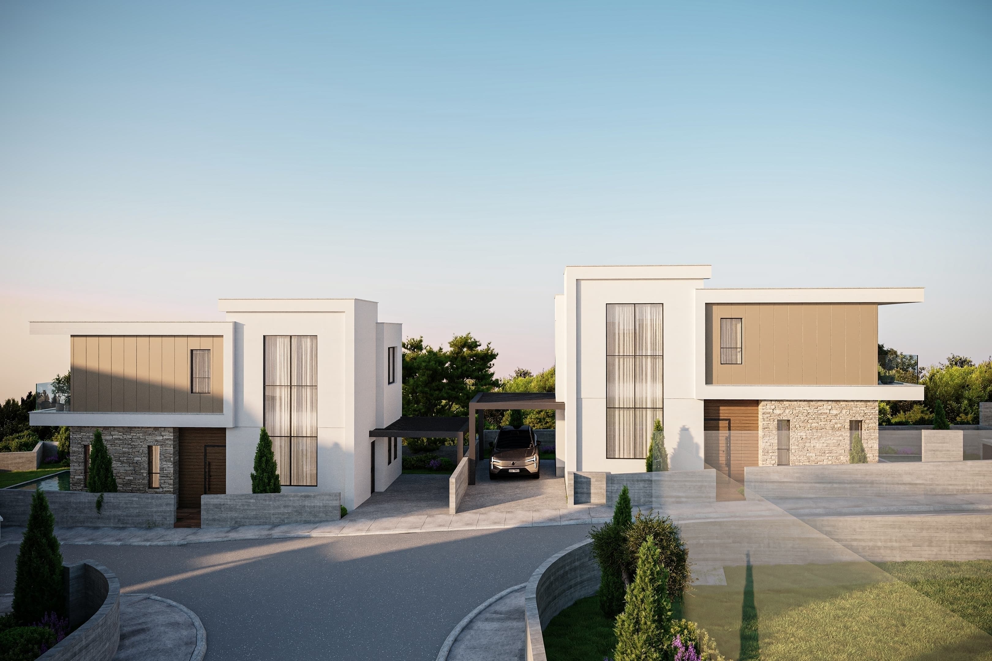 3-bedrooms house in Paphos, Cyprus.