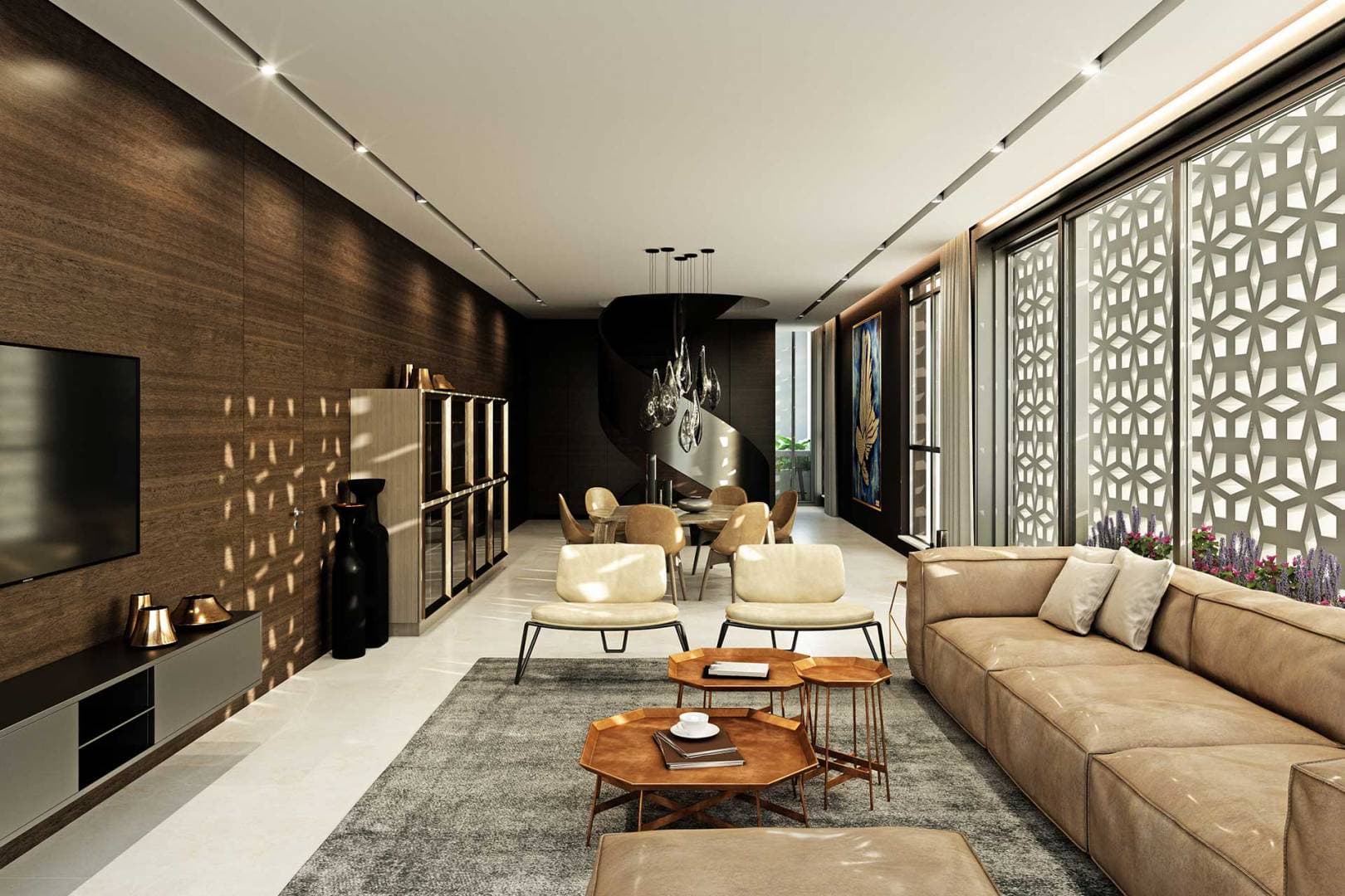 3-bedrooms apartments in Limassol, Cyprus.