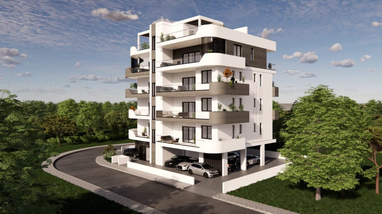 2-bedrooms apartments in Larnaca, Cyprus.