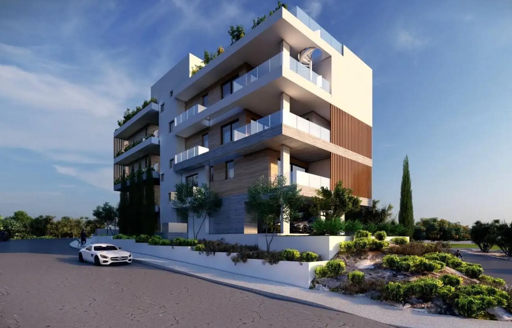 3-bedrooms apartments in Limassol, Cyprus.