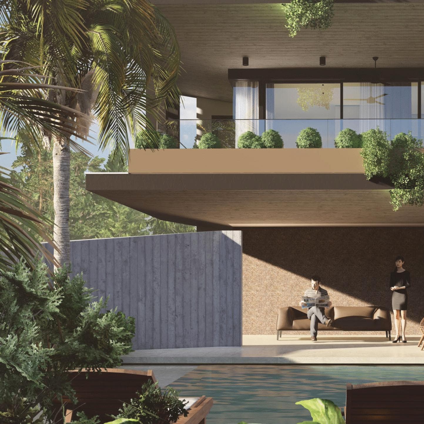 2-bedrooms apartments in Limassol, Cyprus.