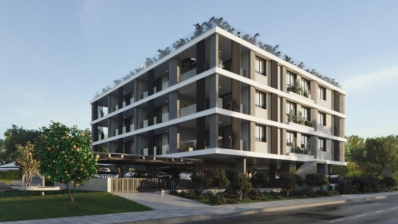 1-bedrooms apartments in Larnaca, Cyprus.
