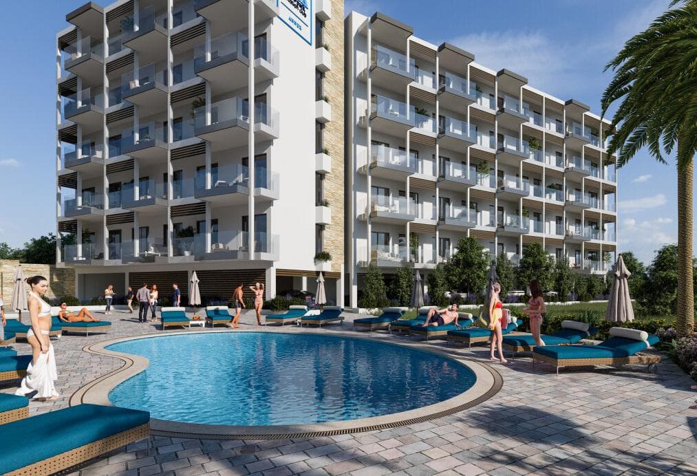 1-bedrooms apartments in Limassol, Cyprus.
