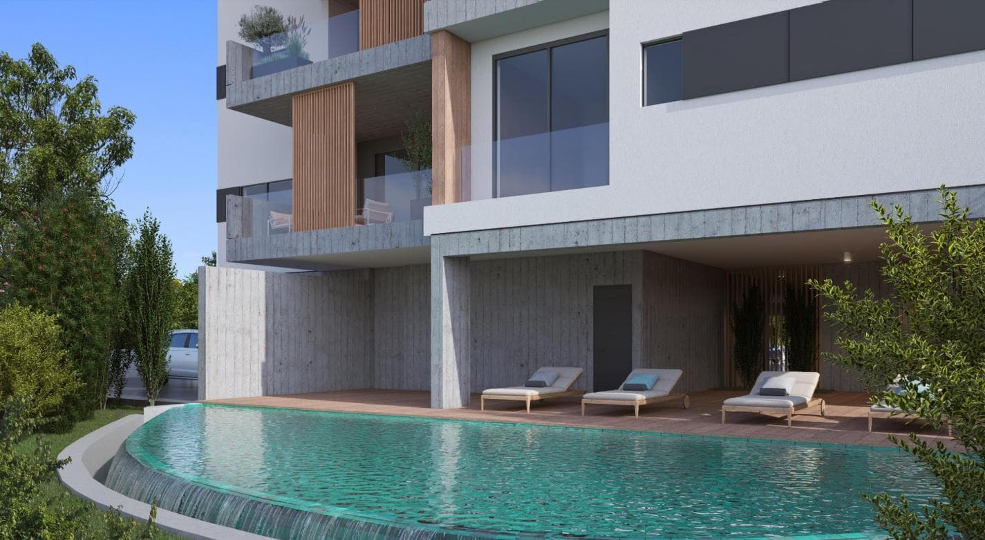 2-bedrooms apartments in Limassol, Cyprus.