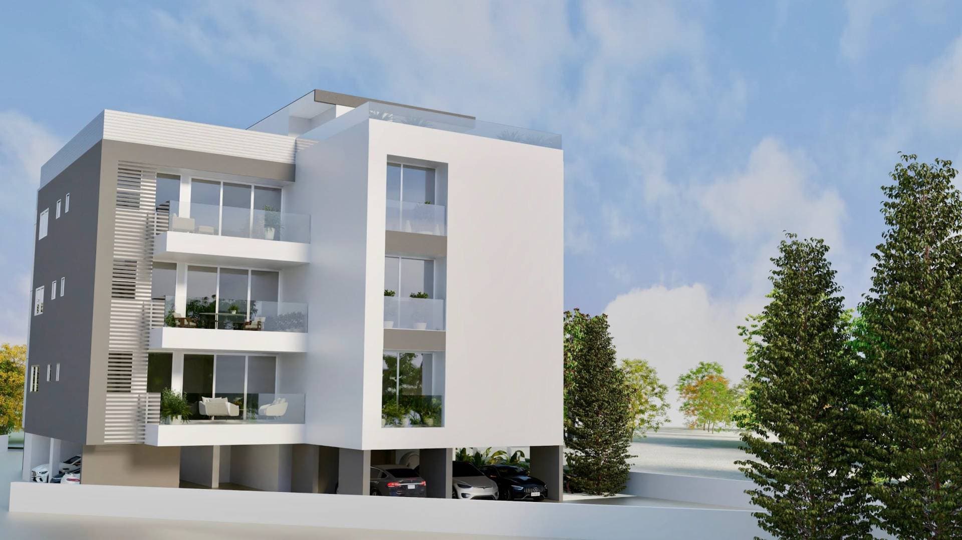 2-bedrooms apartments in Limassol, Cyprus.