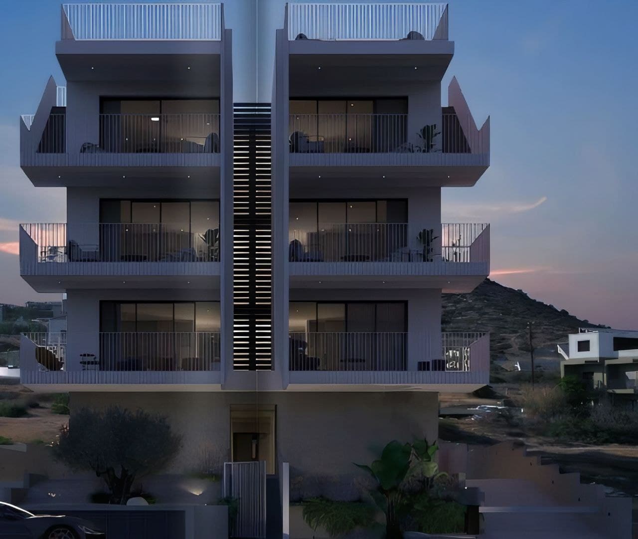 2-bedrooms apartments in Limassol, Cyprus.