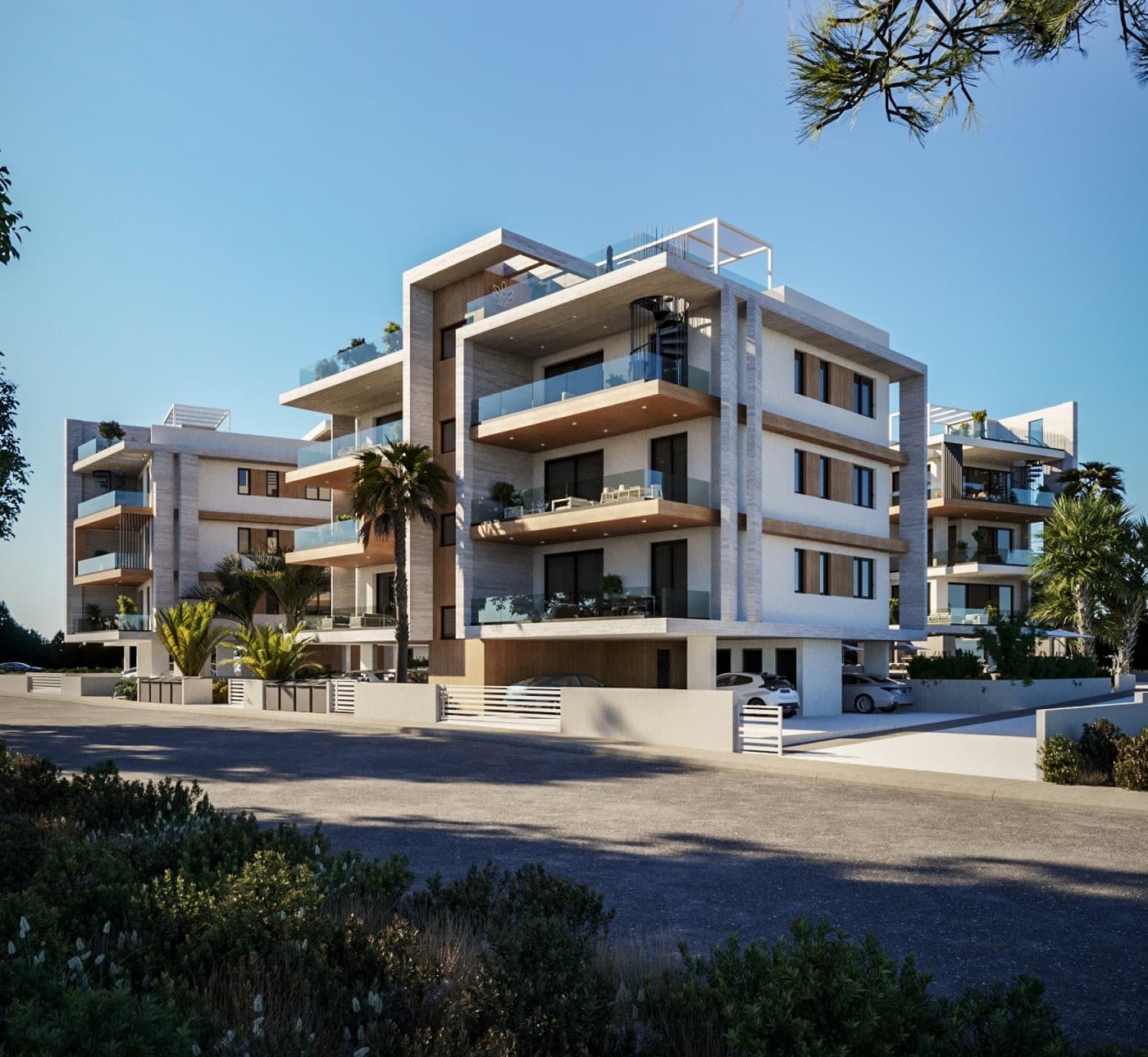1-bedrooms apartments in Larnaca, Cyprus.