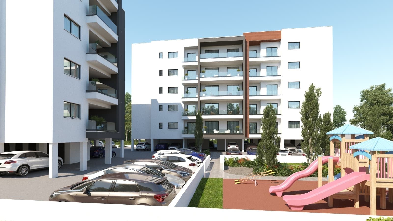 3-bedrooms apartments in Limassol, Cyprus.