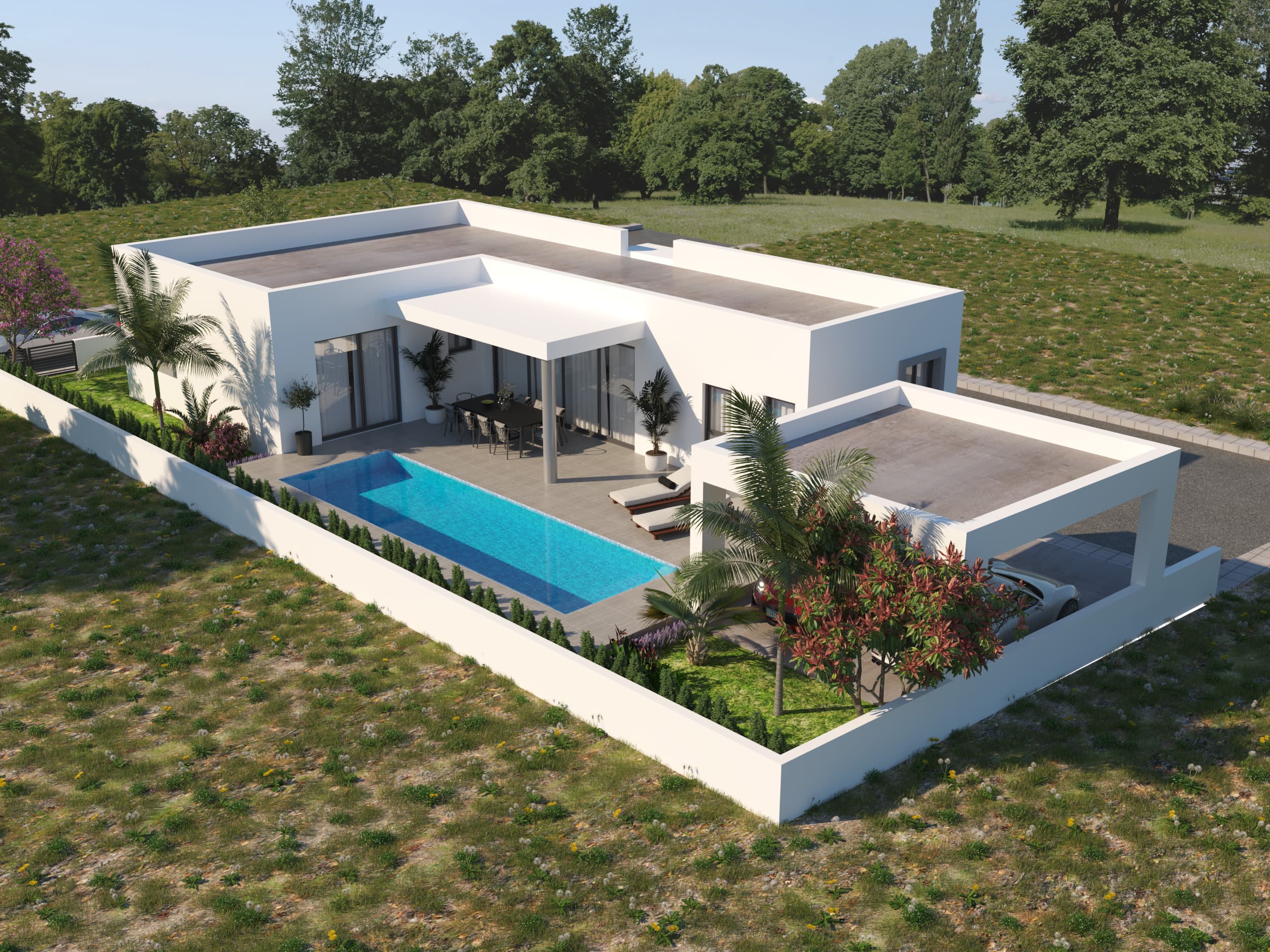 3-bedrooms house in Famagusta, Cyprus.