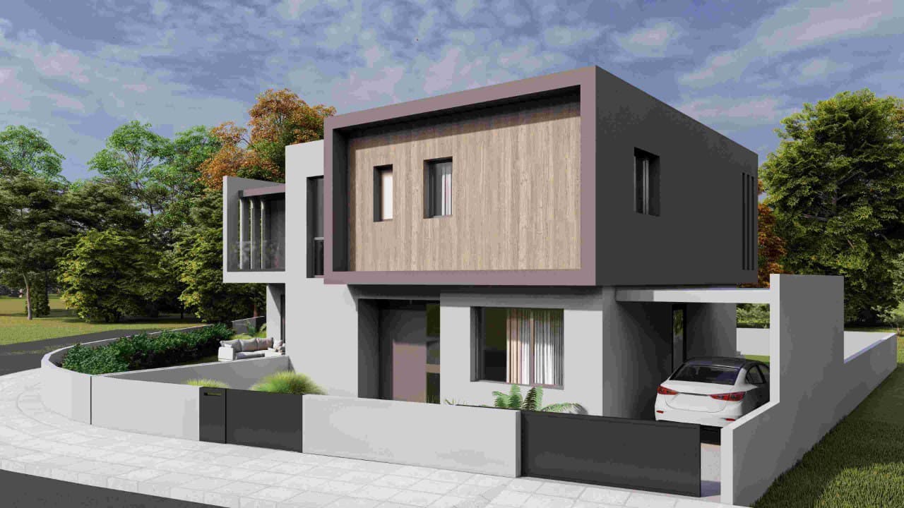 3-bedrooms house in Nicosia, Cyprus.