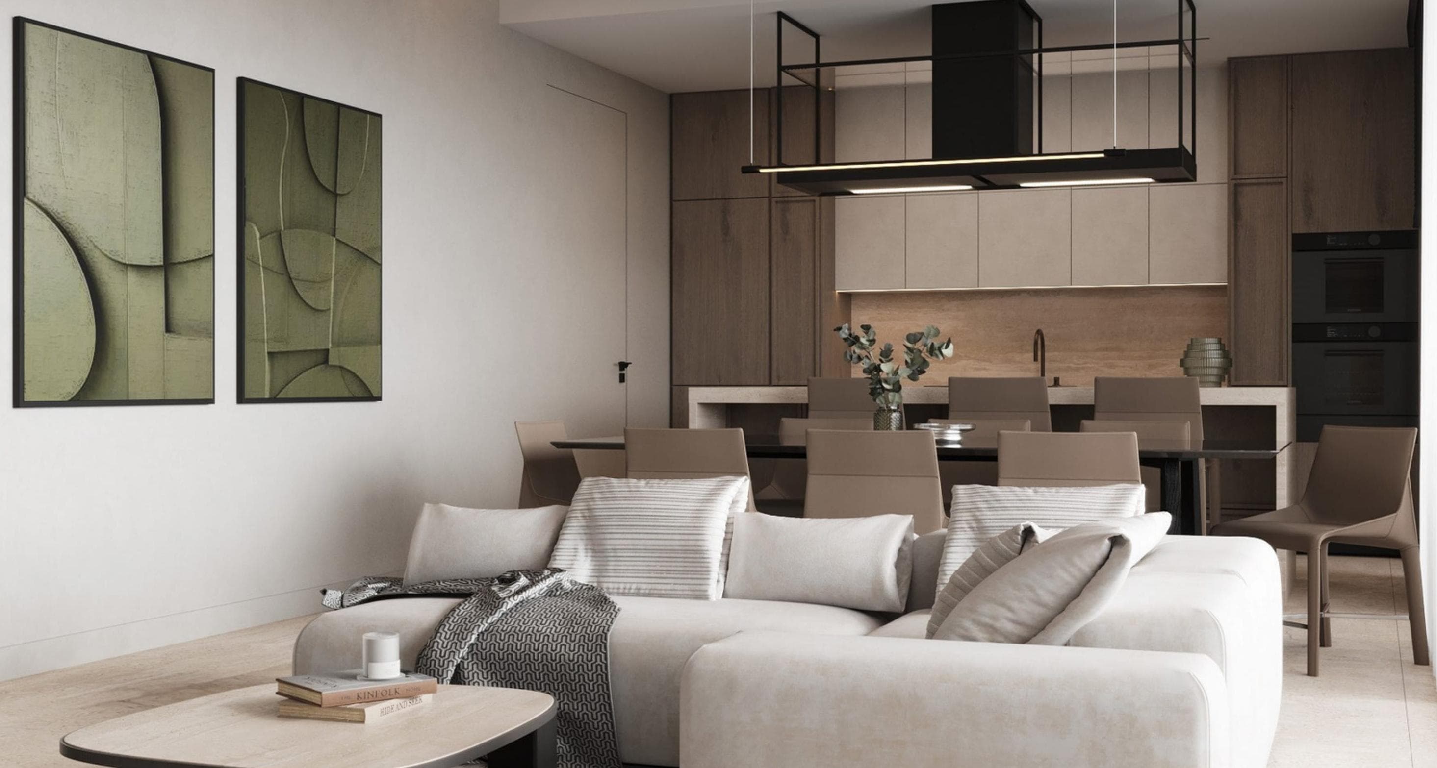 3-bedrooms apartments in Limassol, Cyprus.