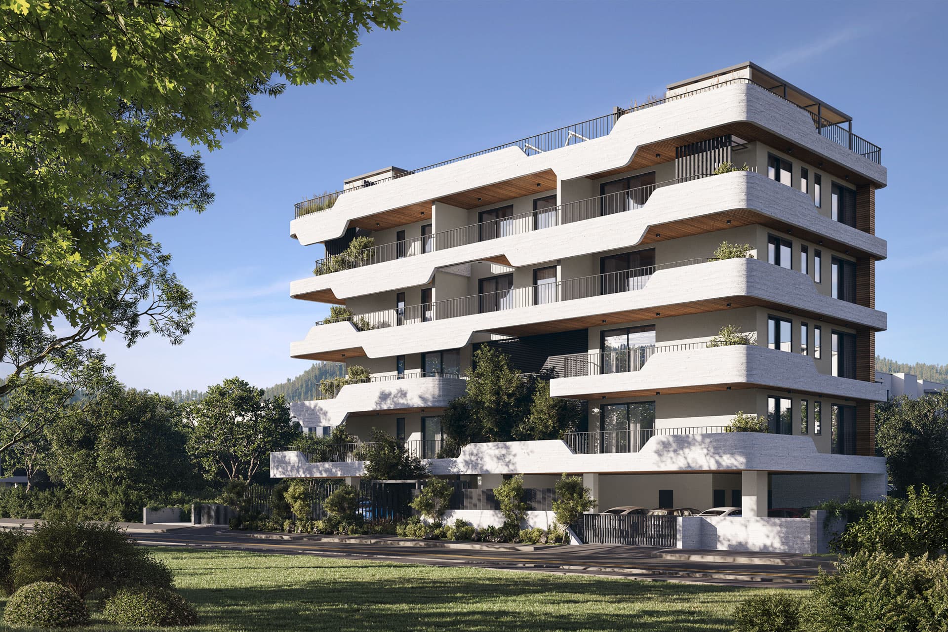 2-bedrooms apartments in Limassol, Cyprus.