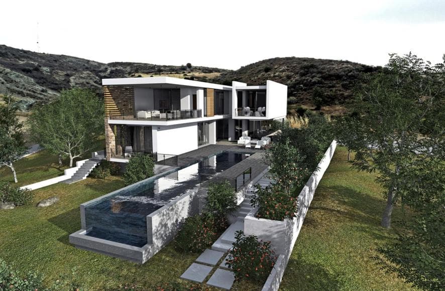 4-bedrooms house in Paphos, Cyprus.
