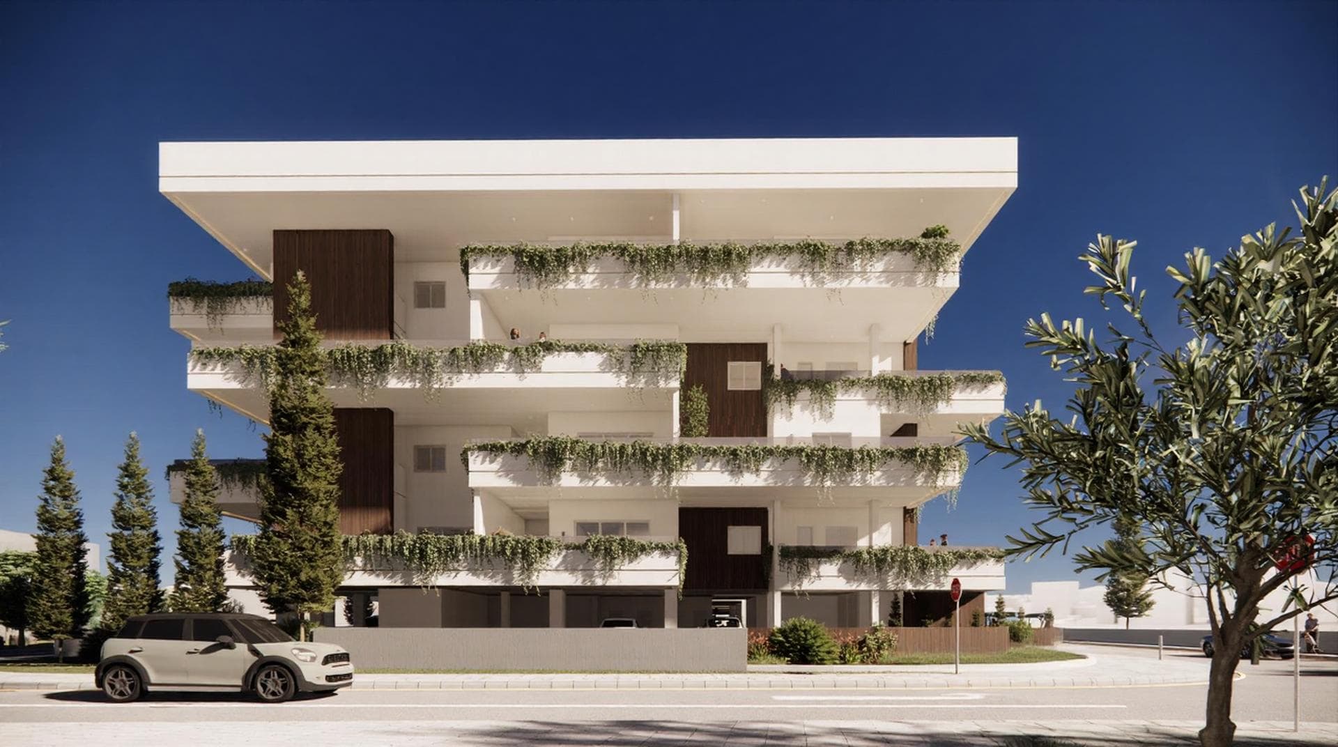 2-bedrooms apartments in Nicosia, Cyprus.