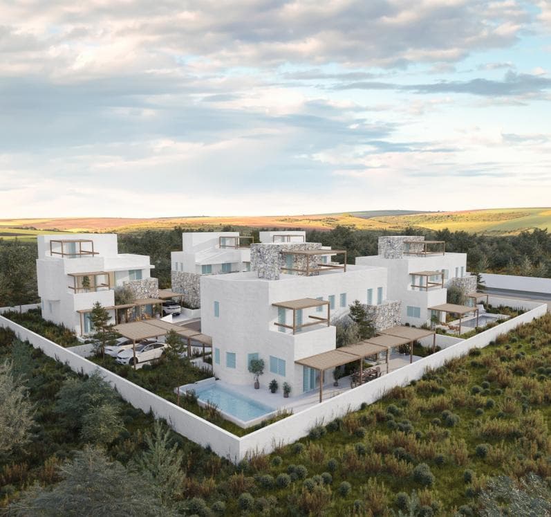 3-bedrooms house in Paphos, Cyprus.