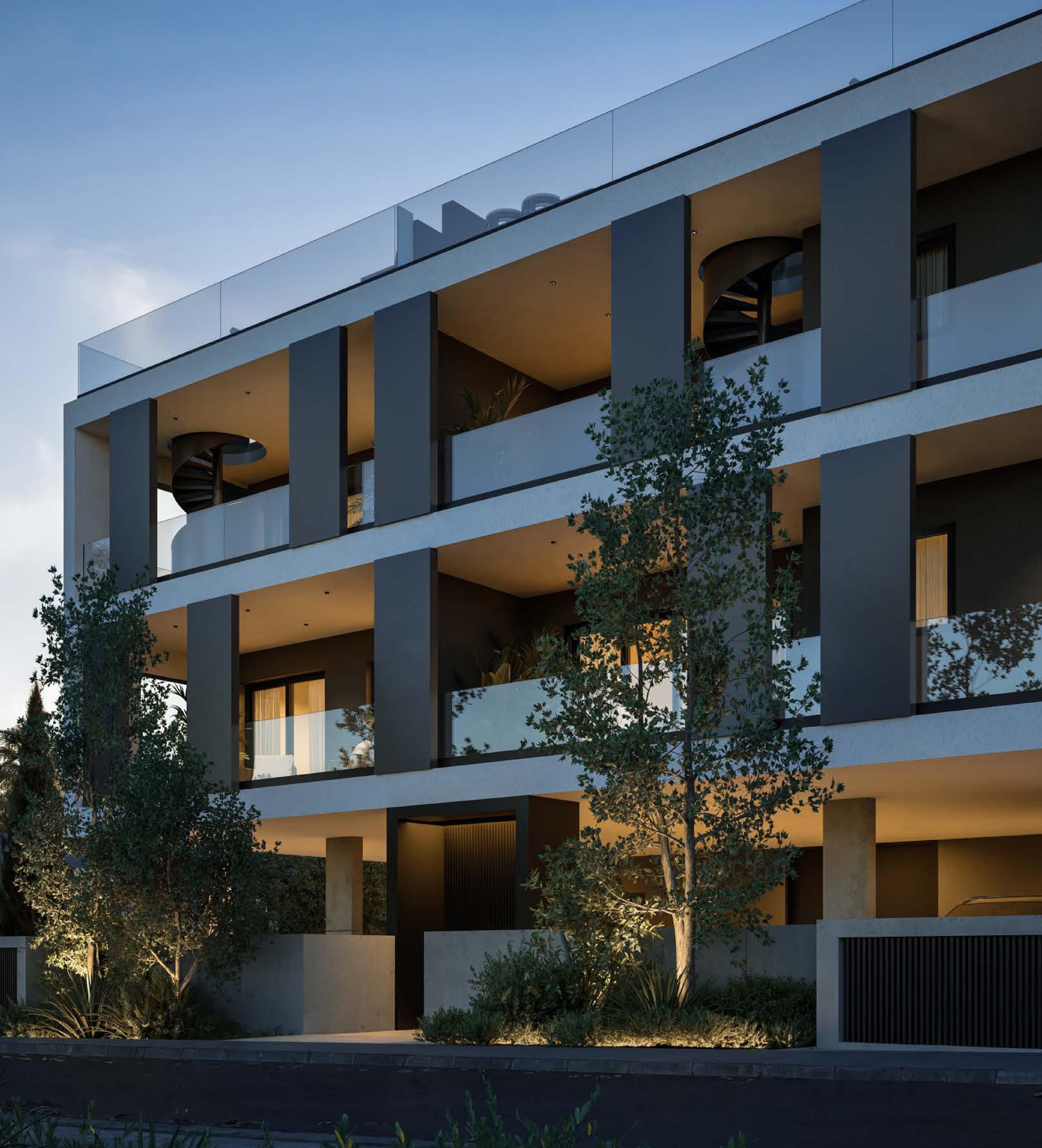 2-bedrooms apartments in Paphos, Cyprus.