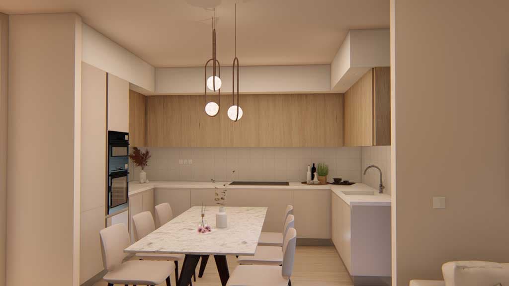 2-bedrooms house in Limassol, Cyprus.