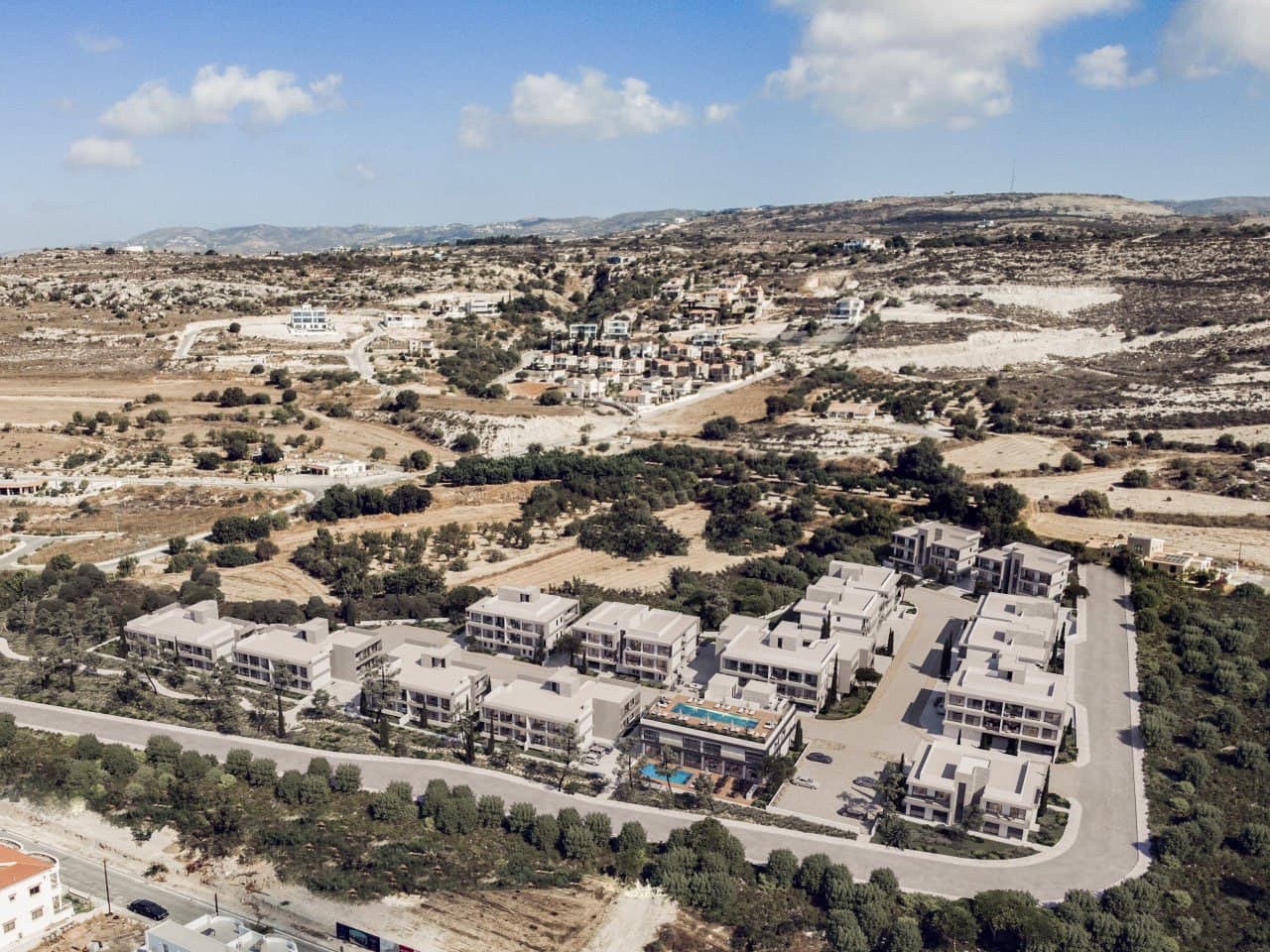 2-bedrooms apartments in Paphos, Cyprus.