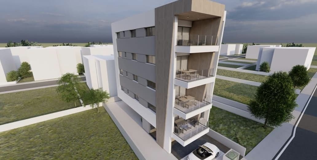 2-bedrooms apartments in Nicosia, Cyprus.