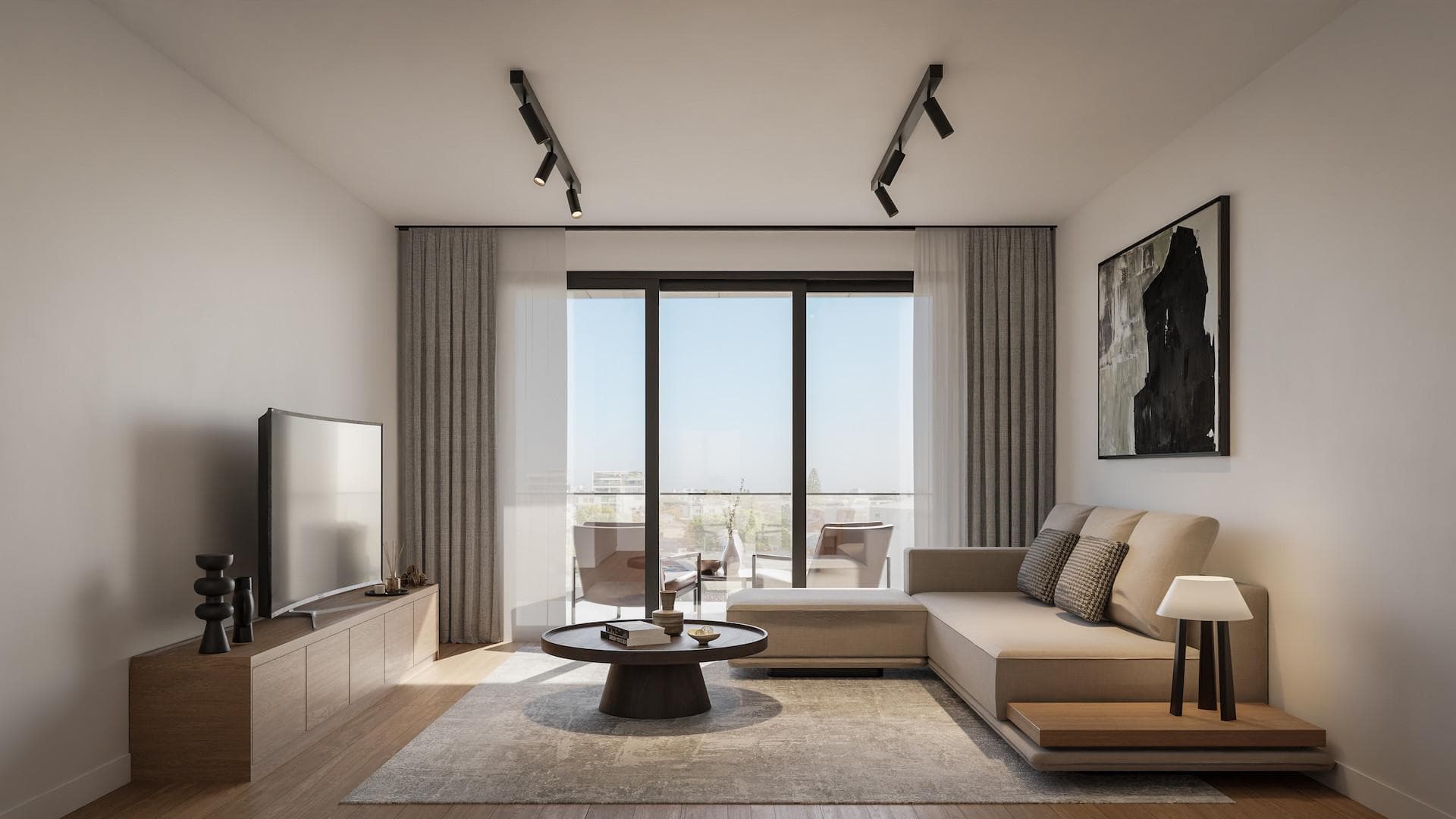 2-bedrooms apartments in Limassol, Cyprus.