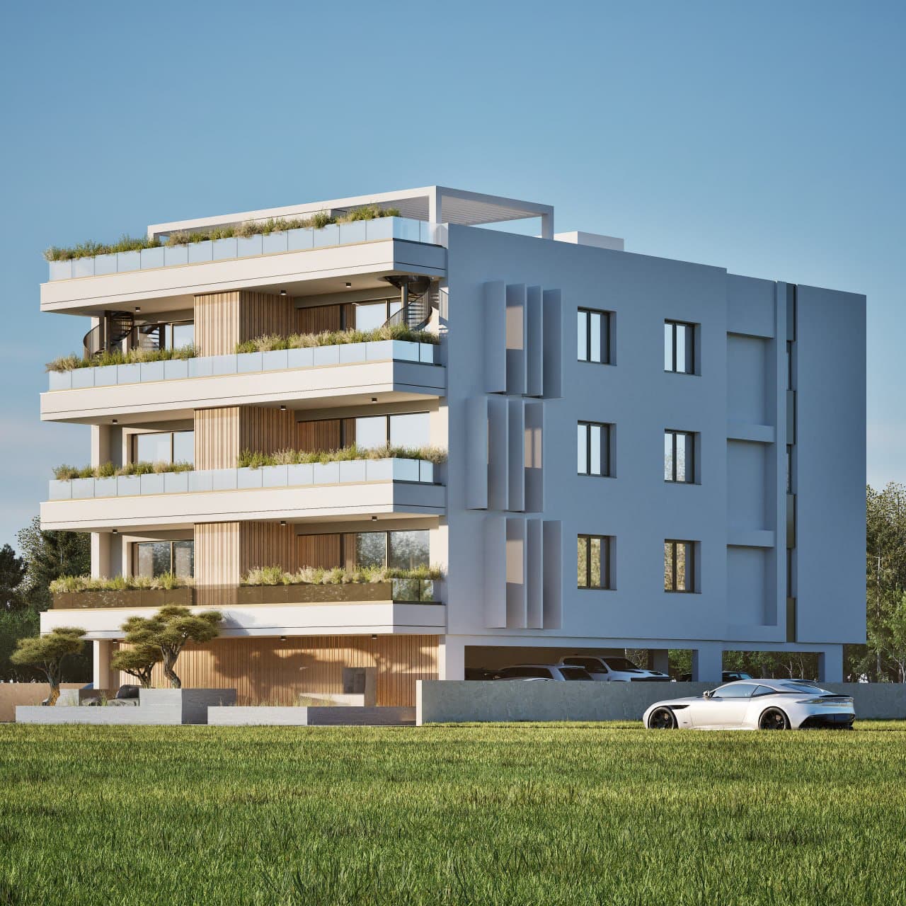 2-bedrooms apartments in Larnaca, Cyprus.