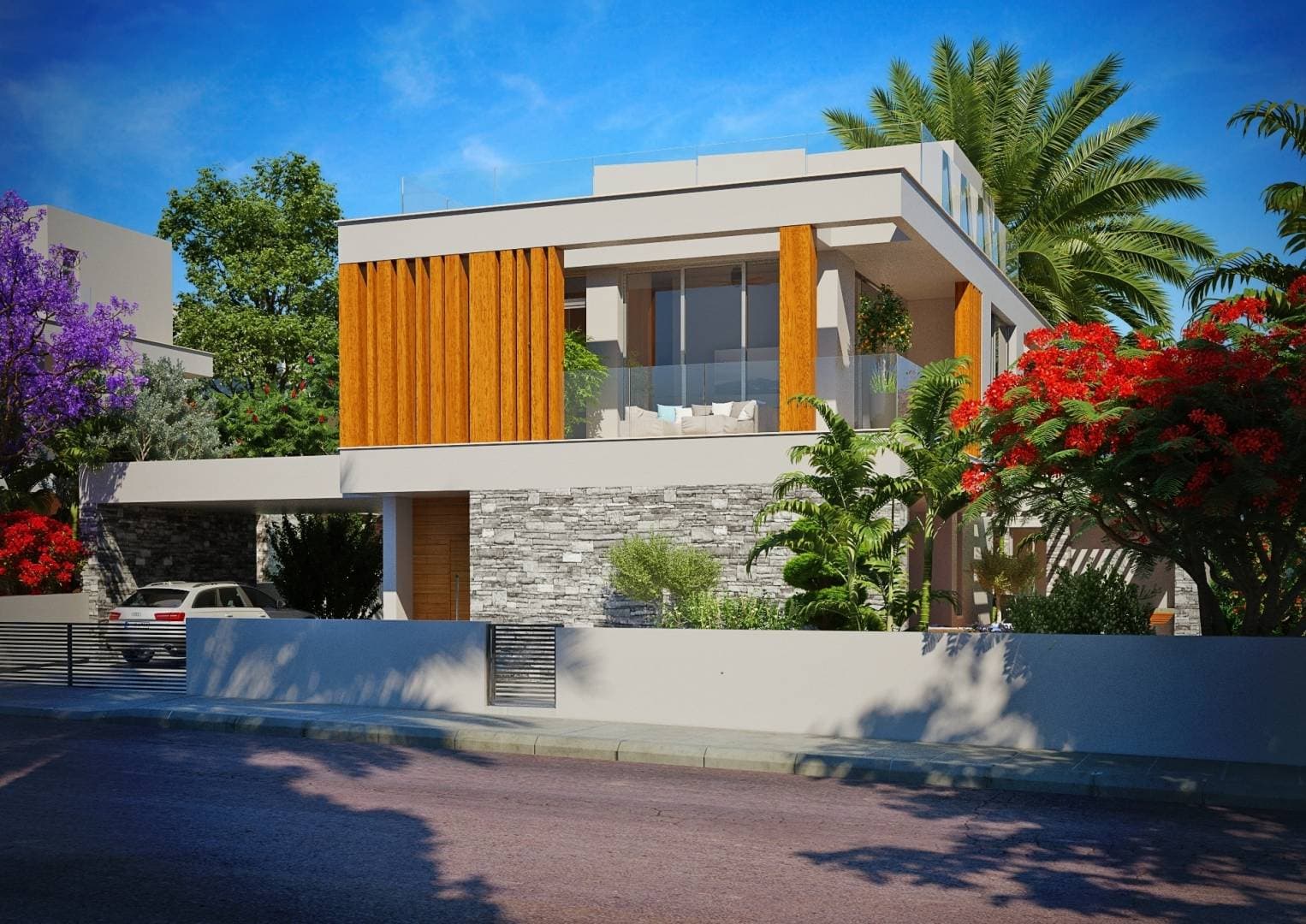 4-bedrooms house in Paphos, Cyprus.