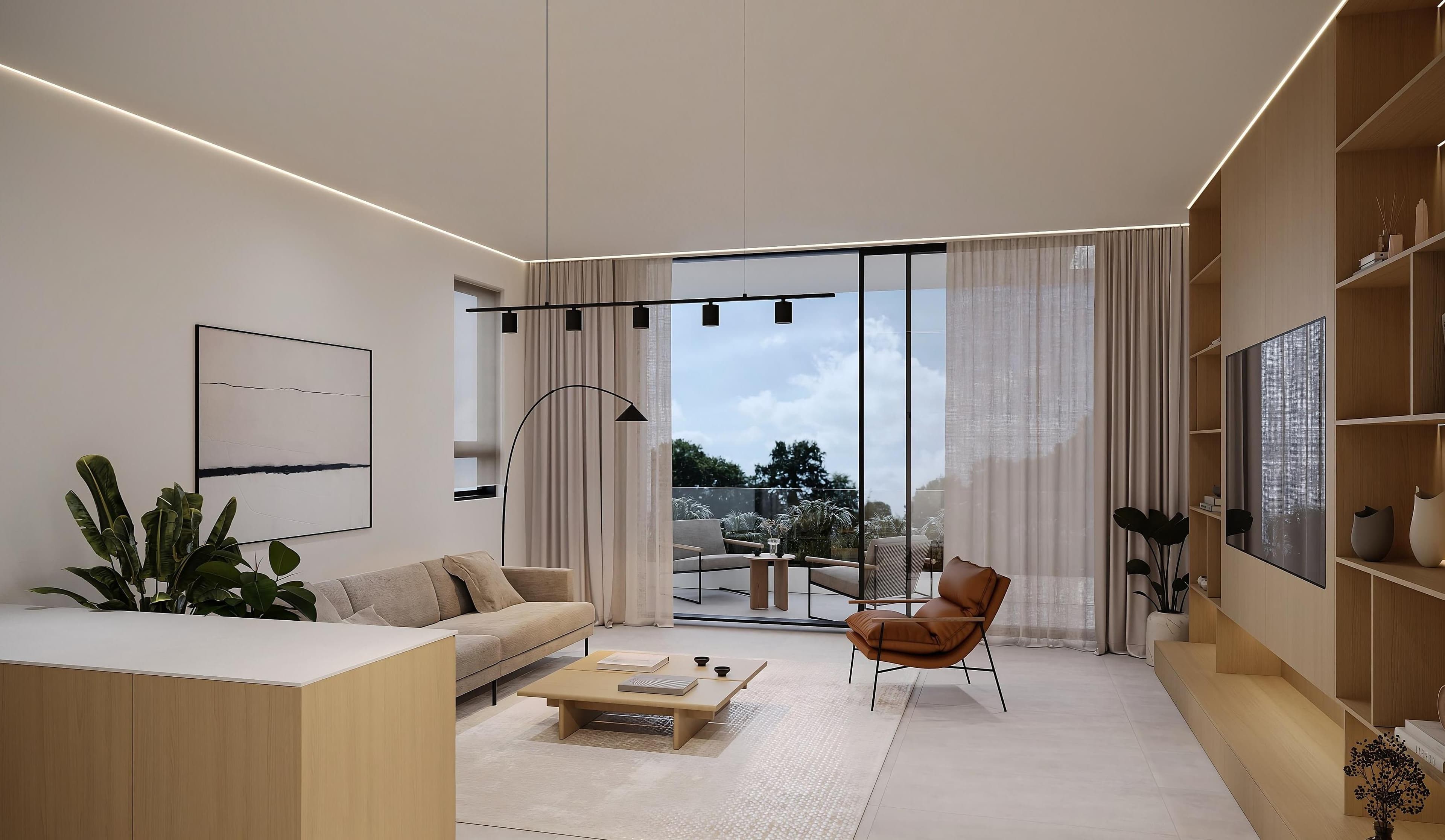 2-bedrooms apartments in Paphos, Cyprus.