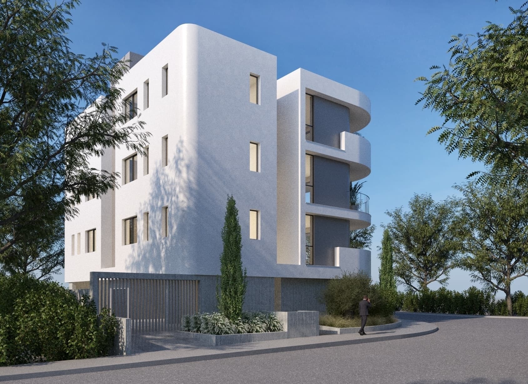 2-bedrooms apartments in Nicosia, Cyprus.
