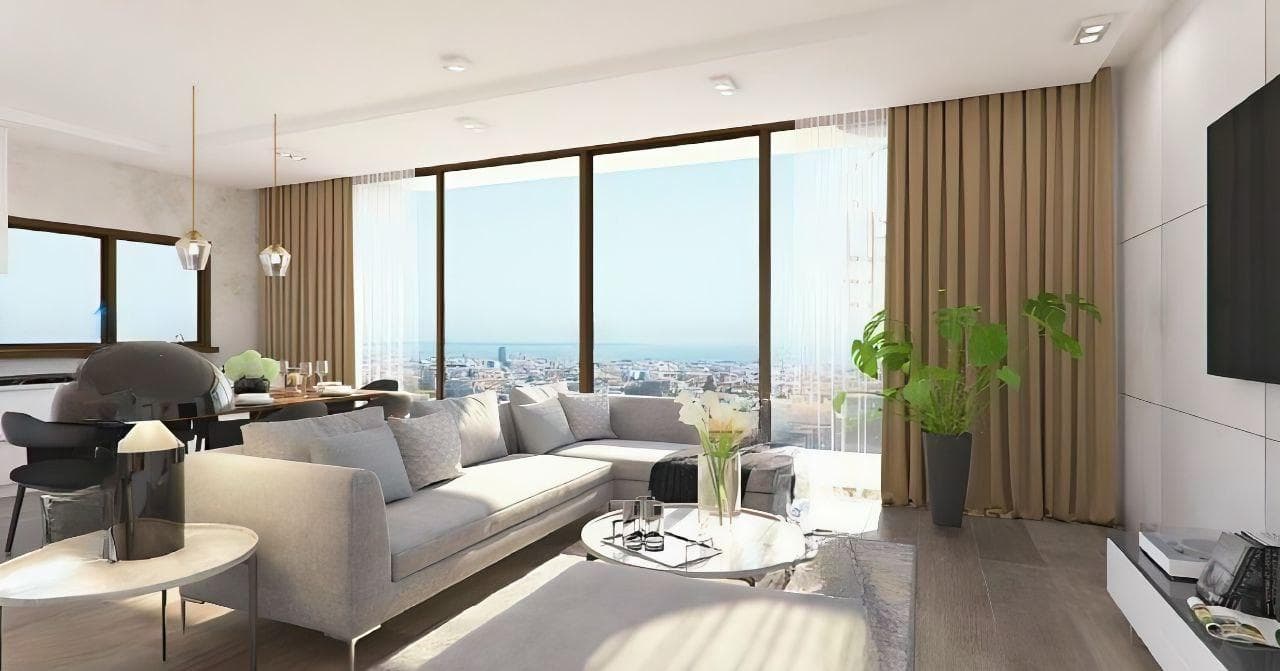 2-bedrooms apartments in Limassol, Cyprus.