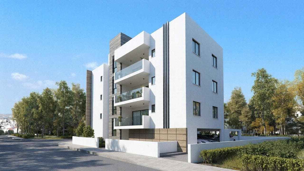 2-bedrooms apartments in Nicosia, Cyprus.