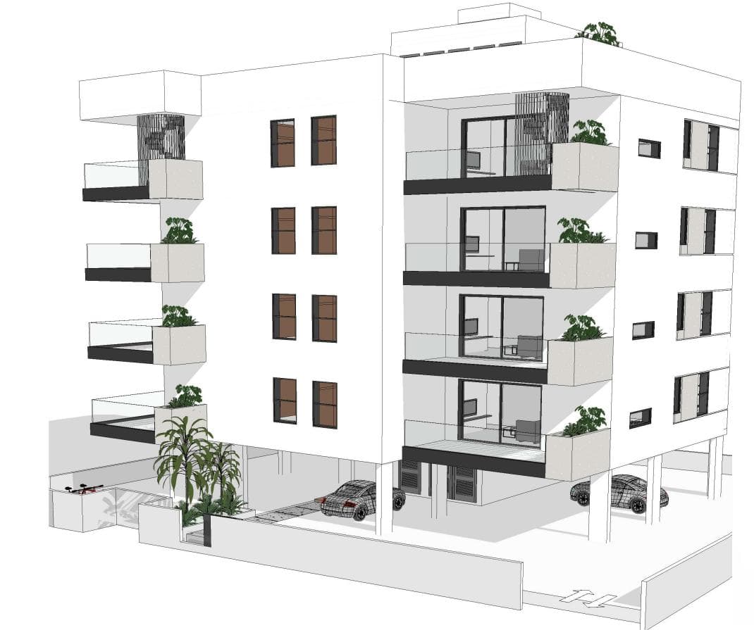 2-bedrooms apartments in Larnaca, Cyprus.