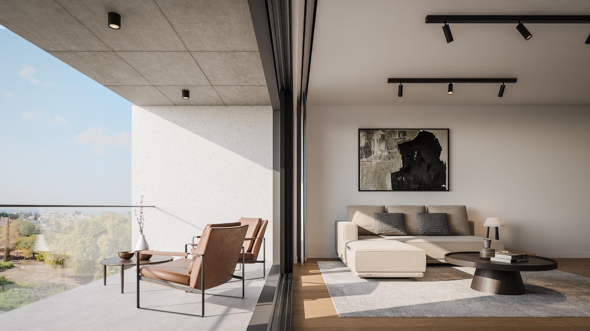 2-bedrooms apartments in Limassol, Cyprus.