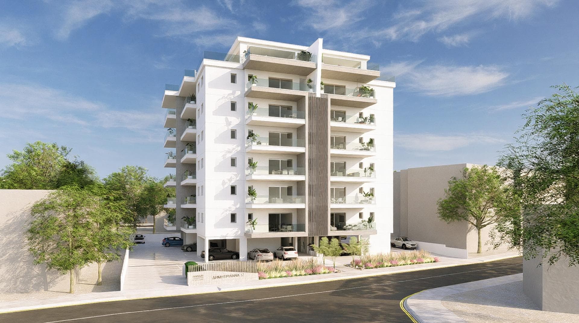 2-bedrooms apartments in Nicosia, Cyprus.