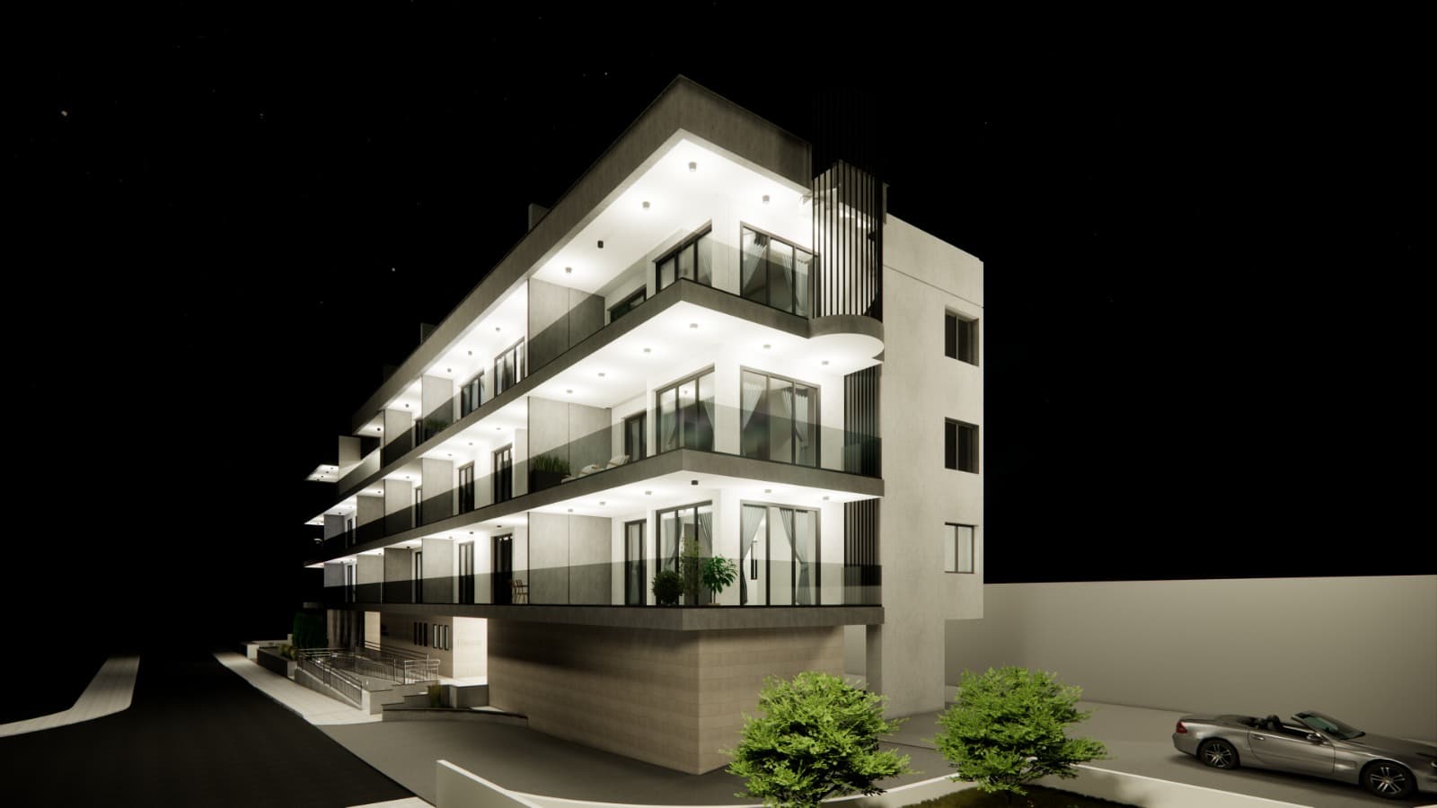 2-bedrooms apartments in Limassol, Cyprus.