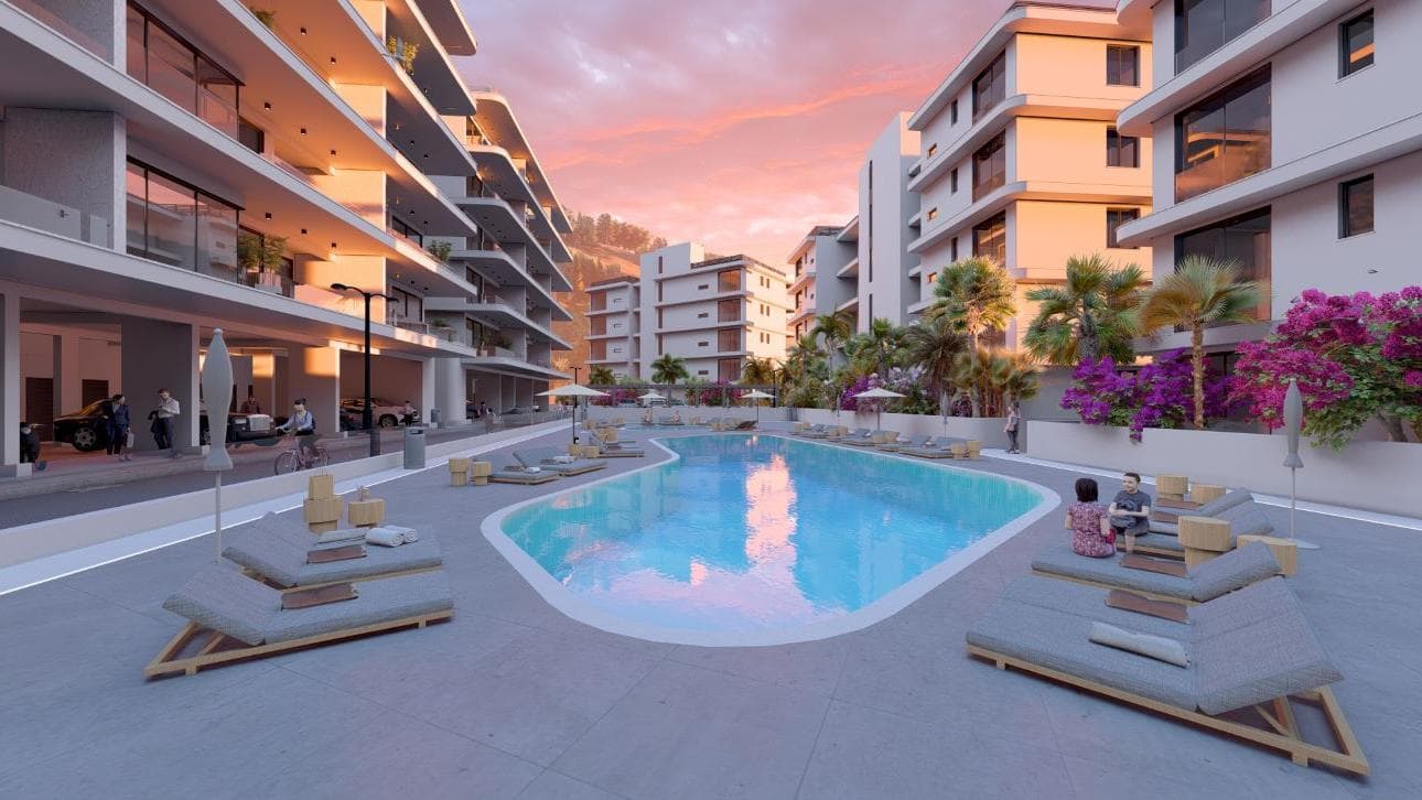 3-bedrooms apartments in Limassol, Cyprus.
