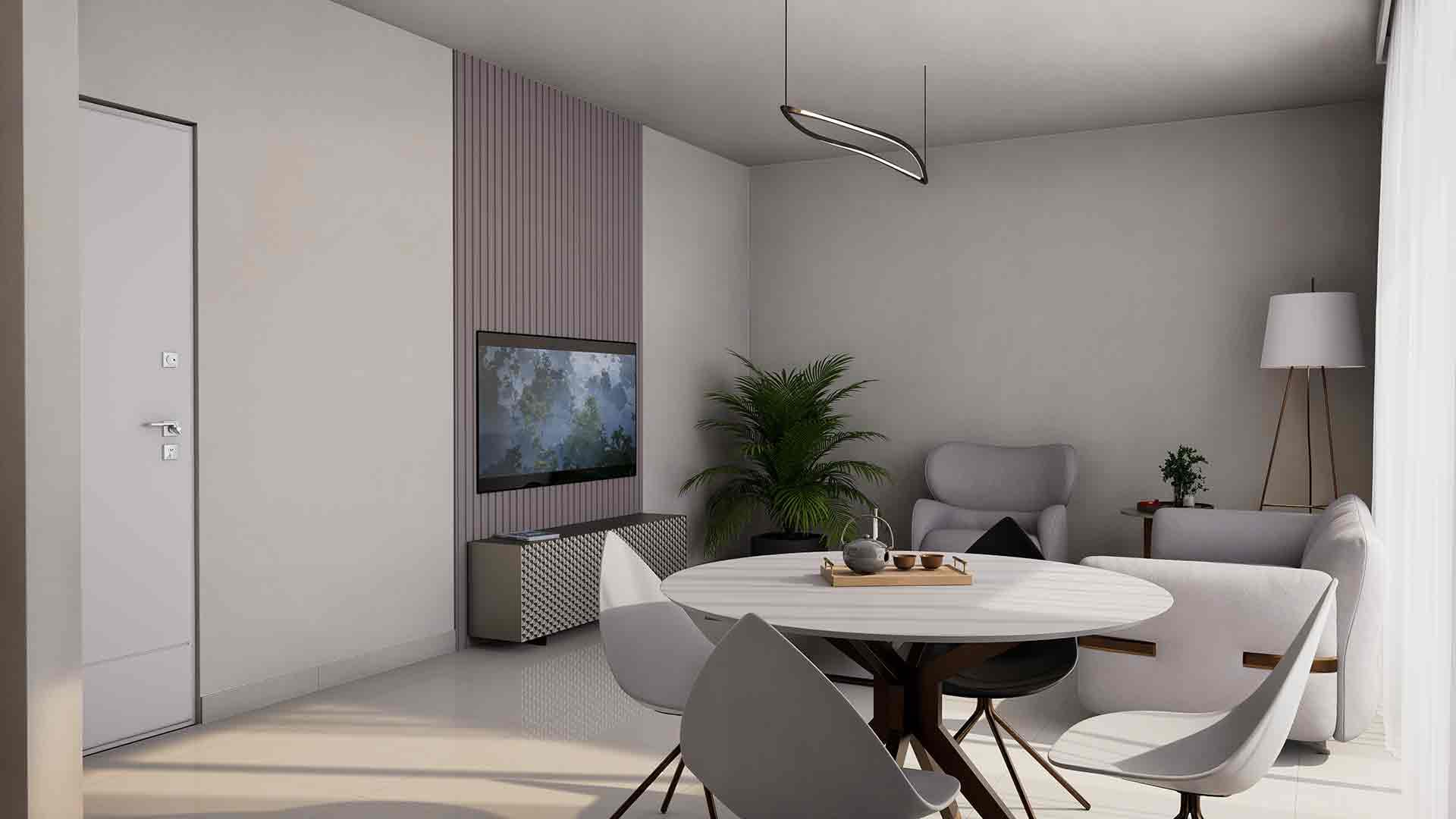 1-bedrooms apartments in Paphos, Cyprus.