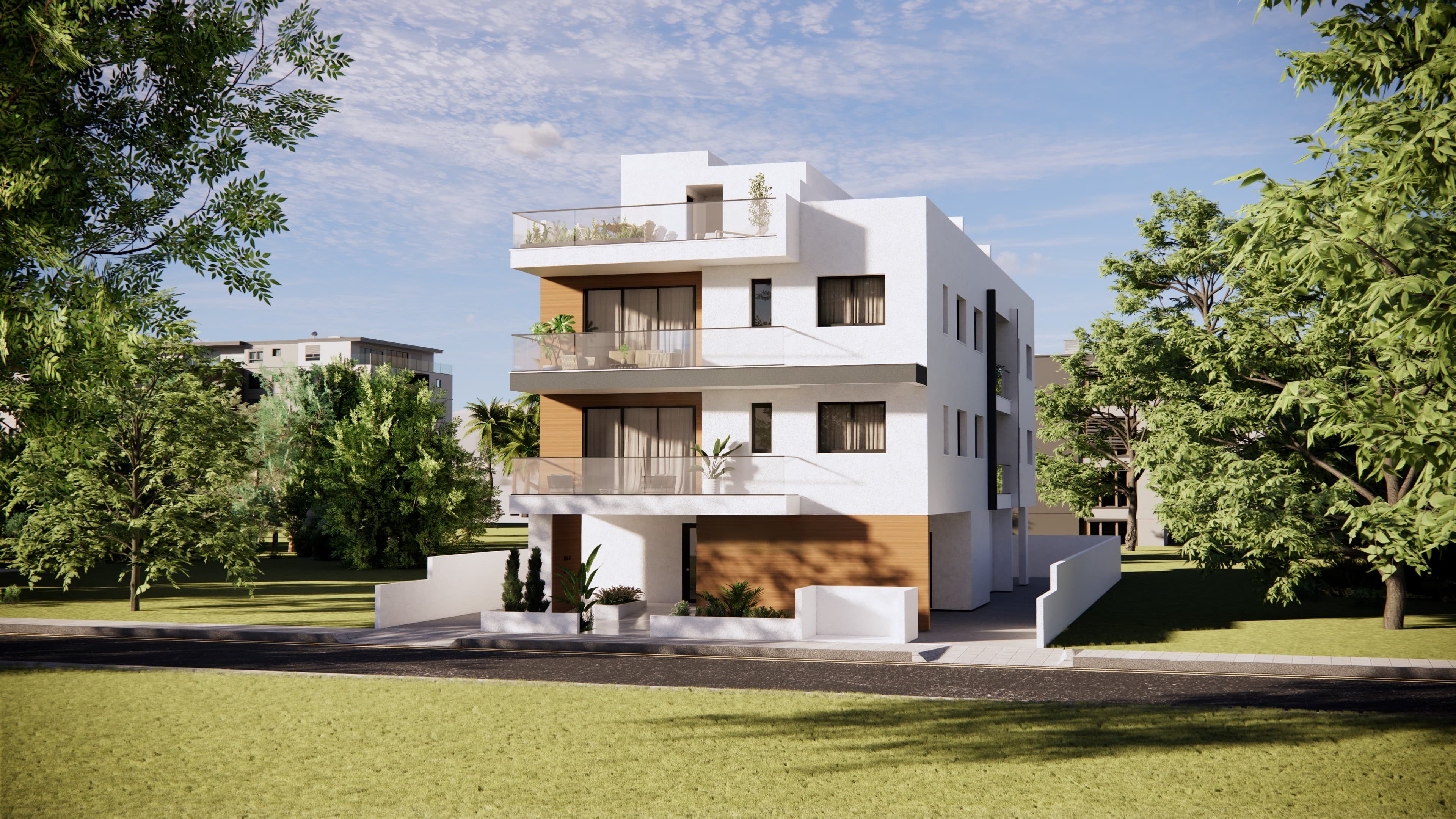 2-bedrooms apartments in Larnaca, Cyprus.